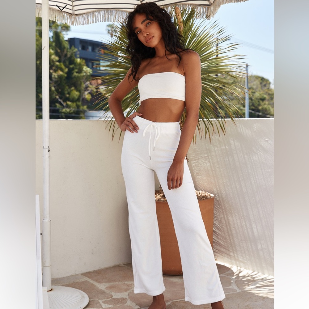 12TH TRIBE WHITE TERRY SET